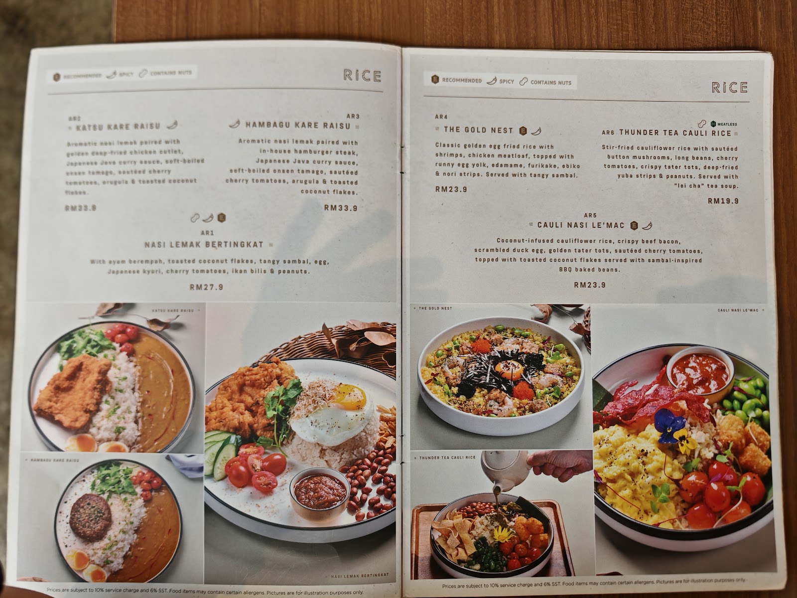 Estate Coffeehouse 菜单